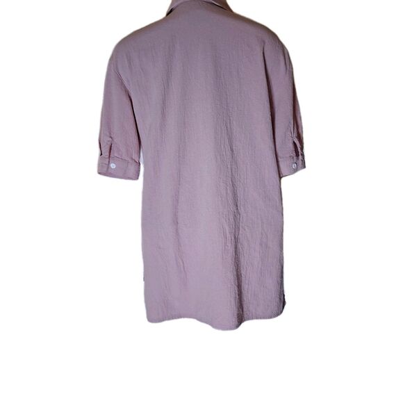 Vintage cottagecore Top, Size Over Sized Small,Rose, Single Pocket, Button Up - Picture 2 of 4